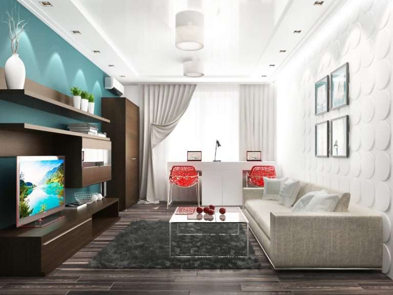 Дизайн интерьера гостиной площадью 20 м2: цвета и освещение, мебель, дизайн кухни-гостиной, спальни-гостиной, стиль оформления — хай-тек, восточный, минимализм |
