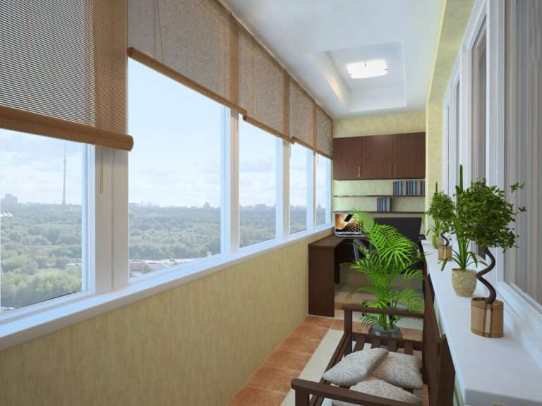 Дизайн лоджии (88 фото): современные идеи интерьера балконов 2021 размером 6 кв