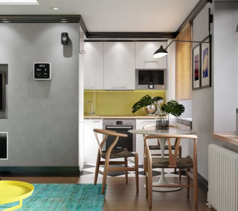Кухня-гостиная в хрущевке: как совместить, дизайн объединенных комнат | Дизайн и Фото