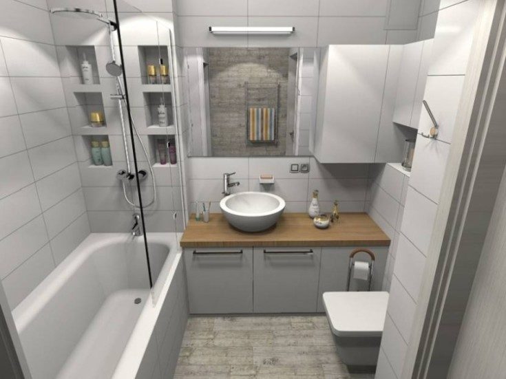 2021 ᐈ   ( 62 фото) Дизайн ванной комнаты с туалетом с душевой